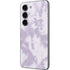 Purple and White Tie Dye Galaxy S23 Skin