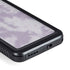 Purple and White Tie Dye Galaxy S23 Waterproof Case