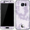 Purple and White Tie Dye Galaxy S7 Skin
