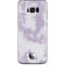 Purple and White Tie Dye Galaxy S8 Skin