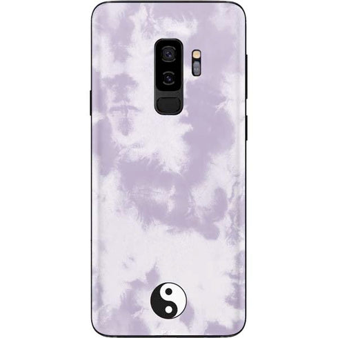 Purple and White Tie Dye Galaxy S9 Plus Skin