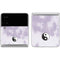 Purple and White Tie Dye Galaxy Z Flip4 5G Skin