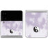 Purple and White Tie Dye Galaxy Z Flip4 5G Skin