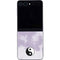 Purple and White Tie Dye Galaxy Z Flip5 5G Skin