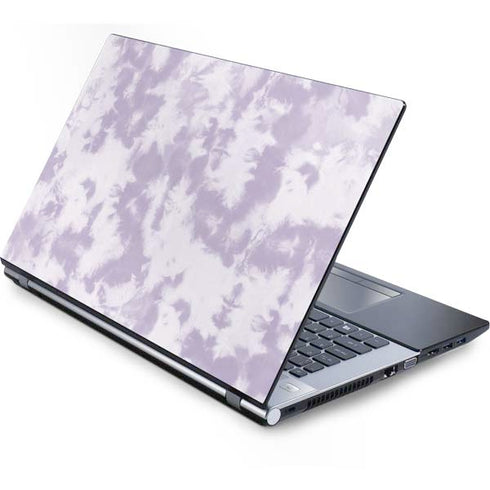 Purple and White Tie Dye Generic Laptop Skin