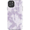 Purple and White Tie Dye iPhone 11 Pro Max Impact Case