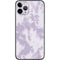 Purple and White Tie Dye iPhone 11 Pro Skin