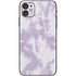 Purple and White Tie Dye iPhone 11 Skin