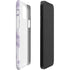 Purple and White Tie Dye iPhone 12 Mini Lite Case