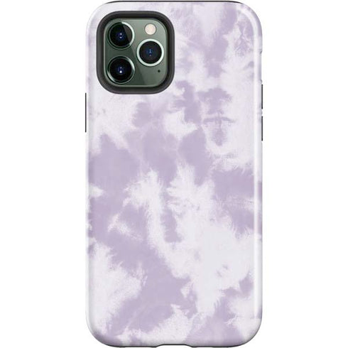 Purple and White Tie Dye iPhone 12 Pro Impact Case