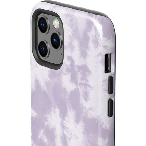Purple and White Tie Dye iPhone 12 Pro Impact Case