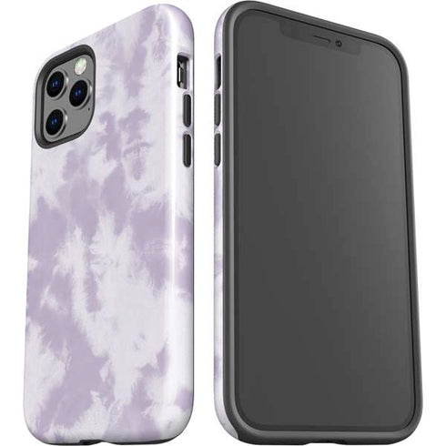 Purple and White Tie Dye iPhone 12 Pro Impact Case