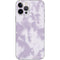 Purple and White Tie Dye iPhone 12 Pro Skin