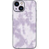 Purple and White Tie Dye iPhone 13 Mini Skin