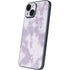 Purple and White Tie Dye iPhone 13 Mini Skin