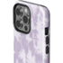Purple and White Tie Dye iPhone 13 Pro Impact Case