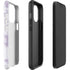 Purple and White Tie Dye iPhone 13 Pro Impact Case