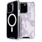 Purple and White Tie Dye iPhone 13 Pro MagSafe Case
