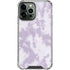 Purple and White Tie Dye iPhone 13 Pro Max Clear Case