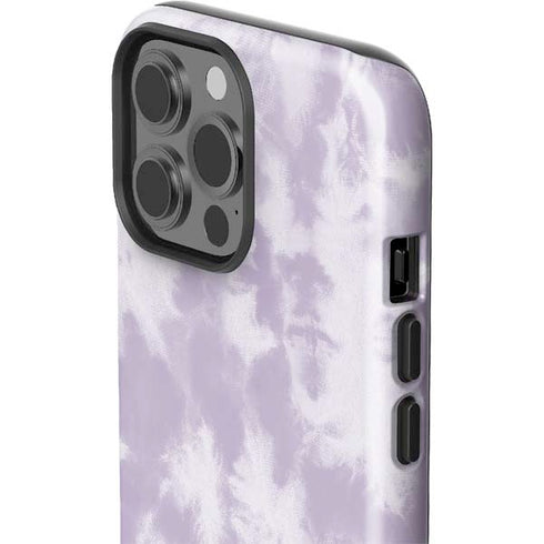 Purple and White Tie Dye iPhone 13 Pro Max Impact Case