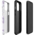 Purple and White Tie Dye iPhone 13 Pro Max Impact Case