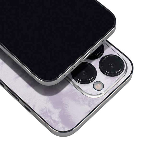 Purple and White Tie Dye iPhone 13 Pro Skin