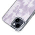 Purple and White Tie Dye iPhone 15 Plus MagSafe Case