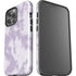 Purple and White Tie Dye iPhone 15 Pro Max Impact Case