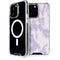 Purple and White Tie Dye iPhone 14 Pro Max MagSafe Case