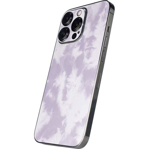 Purple and White Tie Dye iPhone 14 Pro Max Skin