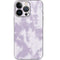 Purple and White Tie Dye iPhone 15 Pro Skin