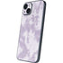 Purple and White Tie Dye iPhone 14 Skin