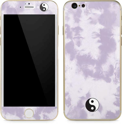 Purple and White Tie Dye iPhone 6/6s Skin