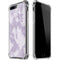 Purple and White Tie Dye iPhone 7/8 Plus Clear Case