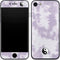Purple and White Tie Dye iPhone 8 Skin
