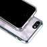 Purple and White Tie Dye iPhone SE (2nd & 3rd Gen) Clear Case