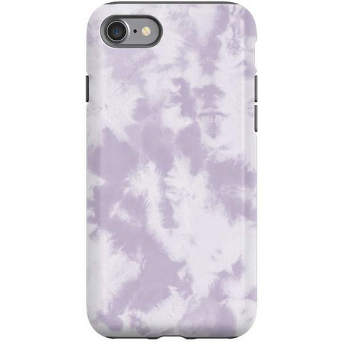Purple and White Tie Dye iPhone SE (2nd & 3rd Gen) Pro Case