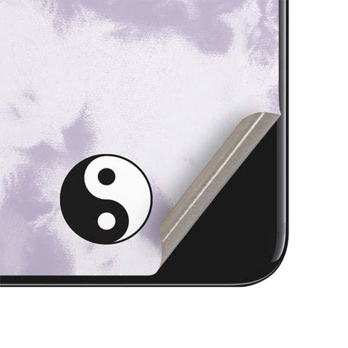 Purple and White Tie Dye iPhone SE (2nd & 3rd Gen) Skin