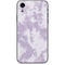 Purple and White Tie Dye iPhone XR Skin