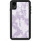 Purple and White Tie Dye iPhone XR Waterproof Case