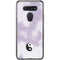 Purple and White Tie Dye LG K51/Q51 Clear Case