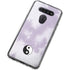 Purple and White Tie Dye LG K51/Q51 Clear Case