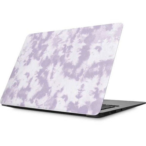 Purple and White Tie Dye Apple MacBook Skin