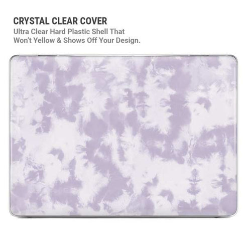 Purple and White Tie Dye MacBook Air 15in (2023-2025) Case plus Skin