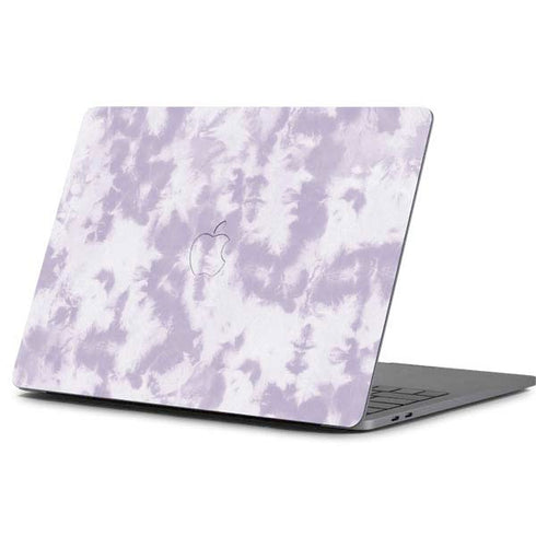 Purple and White Tie Dye Apple MacBook Pro 13-inch Skin