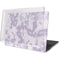 Purple and White Tie Dye MacBook Pro 13in (2020) Case plus Skin