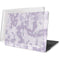 Purple and White Tie Dye MacBook Pro 15in (2016-19) Case plus Skin