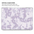 Purple and White Tie Dye MacBook Pro 16in (2021-25) Case plus Skin