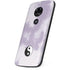 Purple and White Tie Dye Moto E5 Play Skin