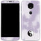 Purple and White Tie Dye Moto E5 Plus Skin